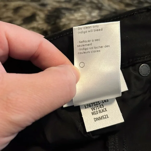 NWT PAIGE Hoxton Ankle high rise wild black leopard tuxedo stripe jeans 26 new